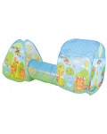 Детска палатка за игра 3 в 1 Moni Toys - Zoo