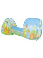 Детска палатка за игра 3 в 1 Moni Toys - Zoo