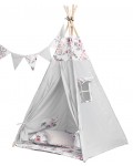 Детска палатка за игра Caretero Toyz - Типи, розова