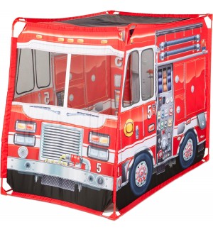 Детска палатка за игра Melissa & Doug - Пожарна кола
