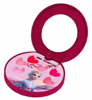 Детска палитра с гланцове за устни Lorenay - Frozen, 6 броя