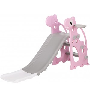 Детска пързалка Chipolino - Дино, 116 cm, розова Детска пързалка Chipolino - Дино, 116 cm, розова