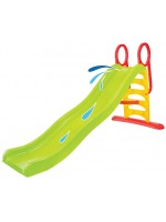 Детска пързалка Mochtoys - Зелена, 205 cm