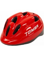 Детска предпазна каска Toimsa - Червена, M, 52-56 cm