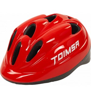 Детска предпазна каска Toimsa - Червена, M, 52-56 cm
