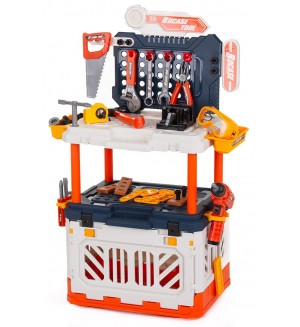 Детска работилница Chipolino - В куфар, 90 части Детска работилница Chipolino - В куфар, 90 части