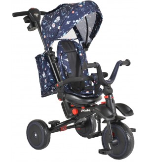 Детска сгъваема триколка Byox - Pluto, синя