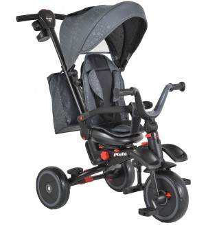 Детска сгъваема триколка Byox - Pluto, сива