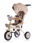 Детска сгъваема триколка Chipolino - Marathon Smart, 360°, лате