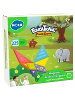 Детска смарт игра Hola toys Educational - Магнитен танграм, Животни