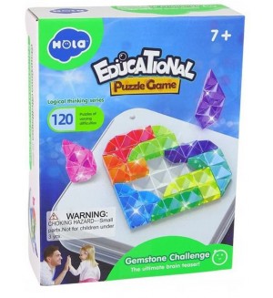 Детска смарт игра Hola Toys Educational - Предизвикателства със скъпоценни камъни