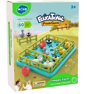 Детска смарт игра Hola Toys Educational - Веселата ферма