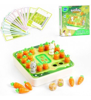 Детска смарт игра Hola Toys Educational - Зайчета и моркови