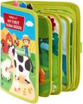 Детска тиха книжка Smart Baby - Ферма, 10 страници