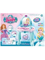 Детска тоалетка с аксесоари Raya Toys -  Ледена принцеса