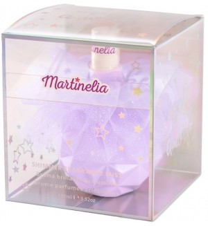 Детска тоалетна вода с блясък Martinelia - Лилава, 100 ml
