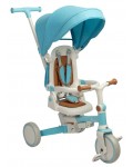 Детска триколка 2 в 1 Caretero Toyz - Faro, синя