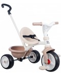 Детска триколка 2 в 1 Smoby - Be Move, бежова