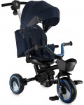 Детска триколка 3 в 1 MoMi - Ivi, Navy Blue