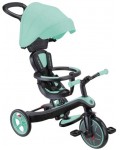 Детска триколка 4 в 1 Globber - Explorer Trike, със сенник, ментово зелена