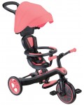 Детска триколка 4 в 1 Globber - Explorer Trike, със сенник, розова