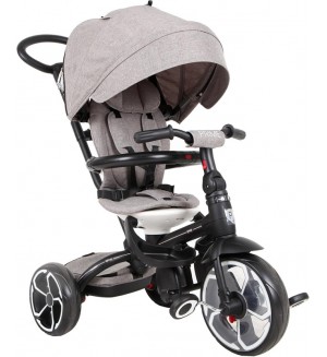 Детска триколка 4 в 1 QPlay - Prime, Grey