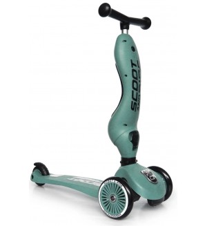Детска тротинетка 12 в 1 Scoot & Ride - HKick, Forest