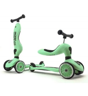 Scoot & Ride Детска тротинетка Highwaykick 1 2 в 1 Киви