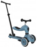 Детска тротинетка 2 в 1 Scoot&Ride - Highwaykick 1 Push & Go, Steel