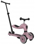 Детска тротинетка 2 в 1 Scoot&Ride - Highwaykick 1 Push & Go, Wildberry