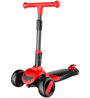 Детска тротинетка 3 в 1 Azaria - HD-S8, червена Детска тротинетка 3 в 1 Azaria - HD-S8, червена