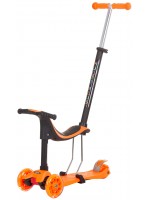 Детска тротинетка 3 в 1 Chipolino - Мулти плюс, оранжева Детска тротинетка 3 в 1 Chipolino - Мулти плюс, оранжева