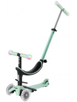 Детска тротинетка 4 в 1 Micro - Mini2Grow Deluxe Magic LED, Mint