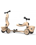 Детска тротинетка и колело за баланс 2 в 1 Scoot & Ride - HighwayKick 1 Lifestyle, бежова