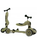 Детска тротинетка и колело за баланс 2 в 1 Scoot & Ride - HighwayKick 1 Lifestyle, светлозелена