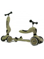 Детска тротинетка и колело за баланс 2 в 1 Scoot & Ride - HighwayKick 1 Lifestyle, светлозелена