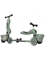 Детска тротинетка и колело за баланс 2 в 1 Scoot & Ride - HighwayKick 1 Lifestyle, Green lines Детска тротинетка и колело за баланс 2 в 1 Scoot & Ride - HighwayKick 1 Lifestyle, Green lines