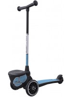 Детска тротинетка с багажник Scoot & Ride - Highwaykick 2, Lifestyle, Reflective Steel