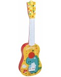 Детска цветна китара Sonne - Dino Harmonica Pro, 55 cm