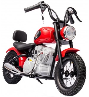 Детски акумулаторен мотор Chopper Rider - 350W, 36V/9Ah, 25km/h, червен