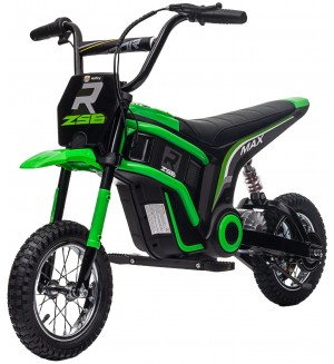 Детски акумулаторен Мотор CrossMax - 350W, 24V/10Ah, зелен