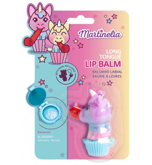 Детски балсам за устни-ключодържател Martinelia Little Unicorn - Асортимент, блистер