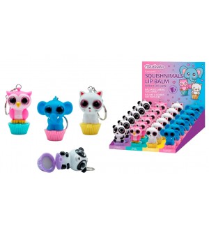 Детски балсам за устни Martinelia - Squishnimalslip, асортимент Детски балсам за устни Martinelia - Squishnimalslip, асортимент