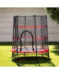 Детски батут Chipolino - Up & Down, 130 cm, червен