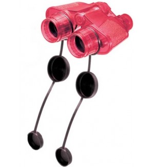 Детски бинокъл Navir - Super 40, с калъф, розов