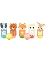 Детски дървен боулинг Orange Tree Toys - Горски животни