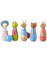 Детски дървен боулинг Orange Tree Toys Peter Rabbit