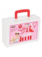 Детски докторски комплект Pilsan - С чанта, розов Детски докторски комплект Pilsan - С чанта, розов