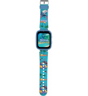 Детски електронен часовник Lexibook - Stitch Disney, с камера