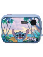 Детски фотоапарат за моментни снимки Lexibook - Stitch Starcam Print, с SD карта